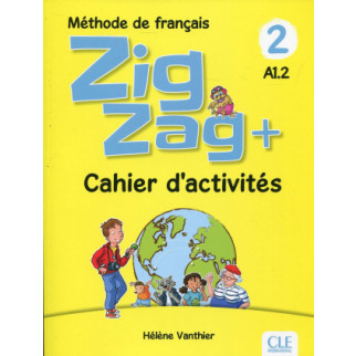 Книга CLE International ZigZag+ 2 Cahier d'activites 80 с (9782090384208) - Інтернет-магазин спільних покупок ToGether