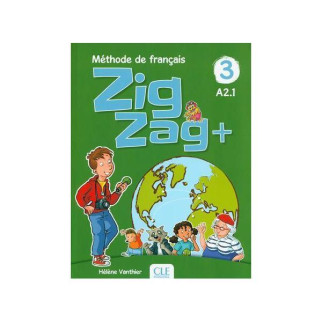 Книга CLE International ZigZag+ 3 Livre de leleve + CD audio 80 с (9782090384338) - Інтернет-магазин спільних покупок ToGether