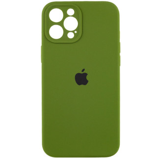 Чохол Epik Silicone Case Full Camera Protective AA Apple iPhone 12 Pro Max 6.7" Зелений / Dark Olive - Інтернет-магазин спільних покупок ToGether