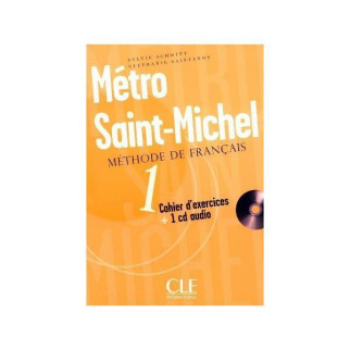 Книга CLE International Metro Saint-Michel 1 Cahier d exercices + CD audio 96 с (9782090352610) - Інтернет-магазин спільних покупок ToGether