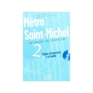 Книга CLE International Metro Saint-Michel 2 Cahier d exercices + CD audio 96 с (9782090352641) - Інтернет-магазин спільних покупок ToGether