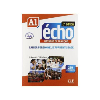 Книга CLE International Écho 2e édition A1 Cahier personnel d apprentissage avec CD audio et Livre-web 97 с (9782090385892) - Інтернет-магазин спільних покупок ToGether