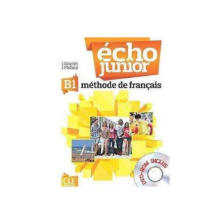 Книга CLE International Echo Junior B1 Livre de L eleve + portfolio + DVD-ROM 192 с (9782090387247) - Інтернет-магазин спільних покупок ToGether