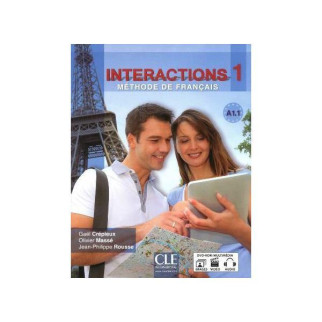 Книга CLE International Interactions 1 Livre + Cahier d exercices + DVD-ROM 108 с (9782090386998) - Інтернет-магазин спільних покупок ToGether