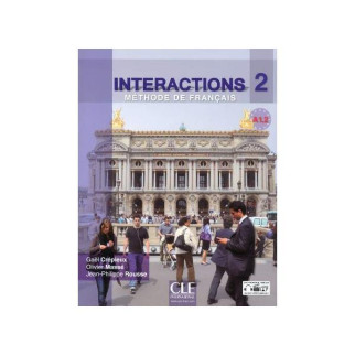 Книга CLE International Interactions 2 Livre + Cahier d exercices + DVD-ROM 250 с (9782090387018) - Інтернет-магазин спільних покупок ToGether