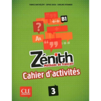 Книга CLE International Zenith 3 Cahier d'activites 120 с (9782090386158) - Інтернет-магазин спільних покупок ToGether