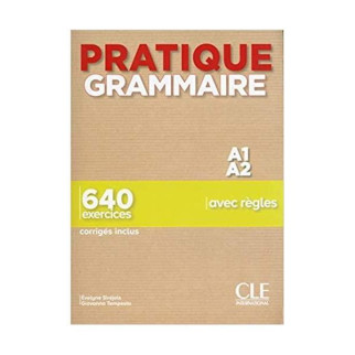 Книга CLE International Pratique Grammaire A1-A2 Livre avec Corrigés 224 с (9782090389852) - Інтернет-магазин спільних покупок ToGether