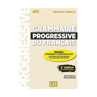 Книга CLE International Grammaire Progressive du Français 2e Édition Débutant Complet 128 с (9782090382754) - Інтернет-магазин спільних покупок ToGether