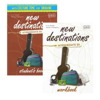Комплект підручник + зошит ABC New Destinations Intermediate B1 student's Book + workbook (9786180506976) - Інтернет-магазин спільних покупок ToGether