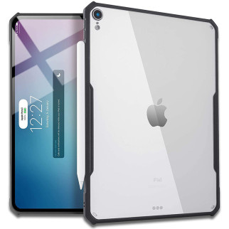 TPU+PC чохол з посиленими кутами Xundd Apple iPad Pro 11" 2018 Прозорий / Чорний - Інтернет-магазин спільних покупок ToGether
