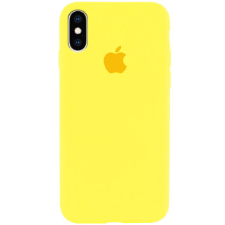 Чохол Epik Silicone Case Full Protective AA Apple iPhone X 5.8" / XS 5.8" Жовтий / Yellow - Інтернет-магазин спільних покупок ToGether