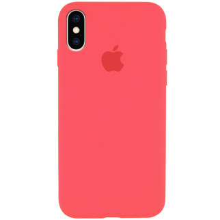 Чохол Epik Silicone Case Full Protective AA Apple iPhone X 5.8" / XS 5.8" Кавуновий / Watermelon red - Інтернет-магазин спільних покупок ToGether