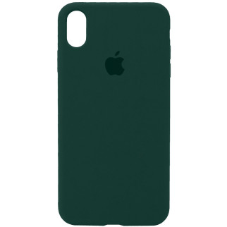 Чохол Epik Silicone Case Full Protective AA Apple iPhone X 5.8" / XS 5.8" Зелений / Forest green - Інтернет-магазин спільних покупок ToGether