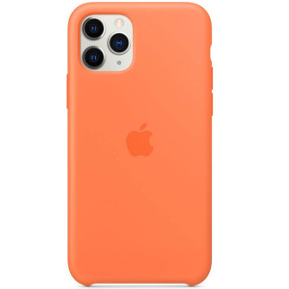 Чохол Epik Silicone case AAA Apple iPhone 11 Pro Max 6.5" Помаранчевий / Vitamin C - Інтернет-магазин спільних покупок ToGether