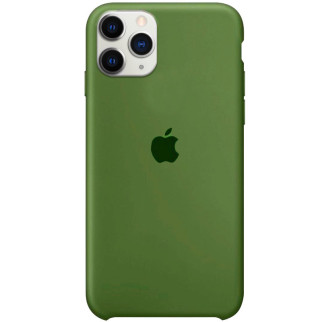 Чохол Epik Silicone Case AA Apple iPhone 11 Pro Max 6.5" Зелений / Army green - Інтернет-магазин спільних покупок ToGether