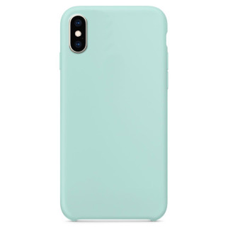 Чохол Epik Silicone Case without Logo AA Apple iPhone XS Max 6.5" Блакитний / Marine Green - Інтернет-магазин спільних покупок ToGether
