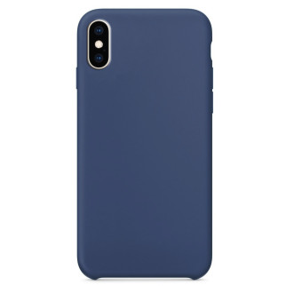 Чохол Epik Silicone Case without Logo AA Apple iPhone XS Max 6.5" Синій / Blue Cobalt - Інтернет-магазин спільних покупок ToGether