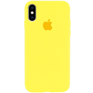 Чохол Epik Silicone Case Full Protective AA Apple iPhone XS Max 6.5" Жовтий / Yellow - Інтернет-магазин спільних покупок ToGether