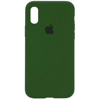 Чохол Epik Silicone Case Full Protective AA Apple iPhone XS Max 6.5" Зелений / Dark Olive - Інтернет-магазин спільних покупок ToGether