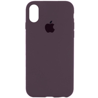 Чохол Epik Silicone Case Full Protective AA Apple iPhone XS Max 6.5" Фіолетовий / Elderberry - Інтернет-магазин спільних покупок ToGether