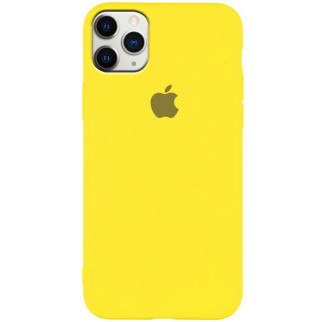 Чохол Epik Silicone Case Slim Full Protective Apple iPhone 11 Pro 5.8" Жовтий / Neon Yellow - Інтернет-магазин спільних покупок ToGether
