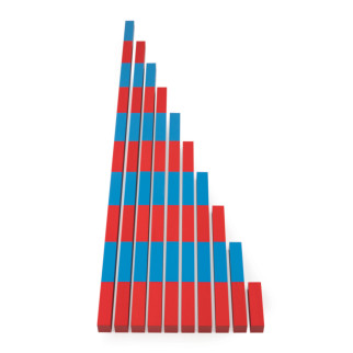 Дерев'яні іграшки Монтессорі Математичні штанги Komarovtoys - Інтернет-магазин спільних покупок ToGether