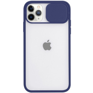 Чохол зі шторкою для камери Epik Camshield mate TPU Apple iPhone 11 Pro Max 6.5" Синій - Інтернет-магазин спільних покупок ToGether