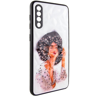 TPU+PC чохол Epik Prisma Ladies Samsung Galaxy A50 A505F / A50s / A30s Girl in a hat - Інтернет-магазин спільних покупок ToGether