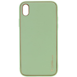 Шкіряний чохол Xshield Apple iPhone X/XS 5.8" Зелений / Pistachio - Інтернет-магазин спільних покупок ToGether