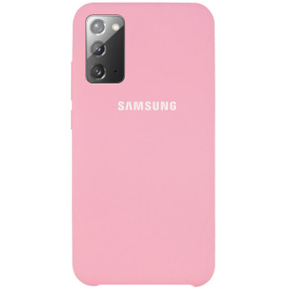 Чохол Epik Silicone Cover AAA Samsung Galaxy Note 20 Рожевий / Light pink - Інтернет-магазин спільних покупок ToGether