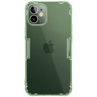 TPU чохол Nillkin Nature Series Apple iPhone 12 mini 5.4" Темно-зелений / Прозорий - Інтернет-магазин спільних покупок ToGether