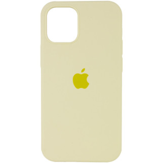 Чохол Epik Silicone Case Full Protective AA Apple iPhone 12 Pro Max 6.7" Жовтий / Mellow Yellow - Інтернет-магазин спільних покупок ToGether