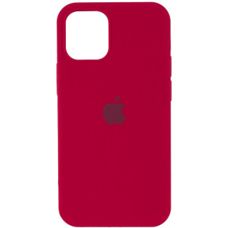 Чохол Epik Silicone Case Full Protective AA Apple iPhone 12 Pro Max 6.7" Червоний / Rose Red - Інтернет-магазин спільних покупок ToGether