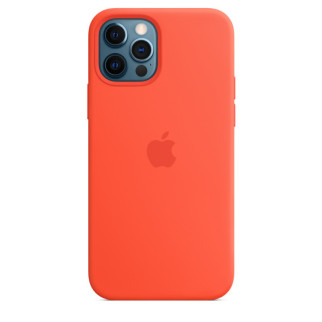 Чохол Epik Silicone Case Full Protective AA Apple iPhone 12 Pro Max 6.7" Помаранчевий / Electric Orange - Інтернет-магазин спільних покупок ToGether