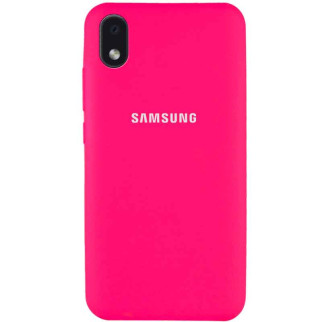 Чохол Epik Silicone Cover Full Protective AA Samsung Galaxy M01 Core/A01 Core Рожевий / Barbie pink - Інтернет-магазин спільних покупок ToGether