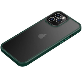 TPU+PC чохол Epik Metal Buttons Apple iPhone 12 Pro/12 6.1" Зелений - Інтернет-магазин спільних покупок ToGether