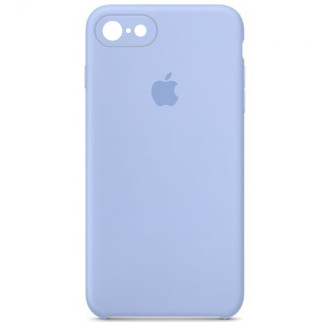 Чохол Epik Silicone Case Square Full Camera Protective AA Apple iPhone 6/6s 4.7" Блакитний / Lilac Blue - Інтернет-магазин спільних покупок ToGether