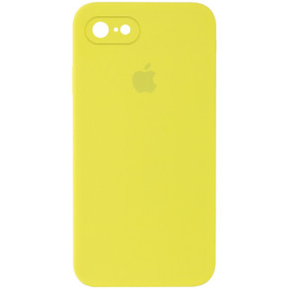 Чохол Epik Silicone Case Square Full Camera Protective AA Apple iPhone 6/6s 4.7" Жовтий / Bright Yellow - Інтернет-магазин спільних покупок ToGether