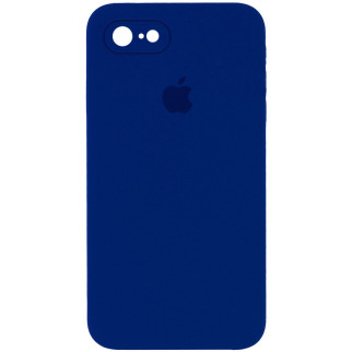 Чохол Epik Silicone Case Square Full Camera Protective AA Apple iPhone 6/6s 4.7" Синій / Deep navy - Інтернет-магазин спільних покупок ToGether