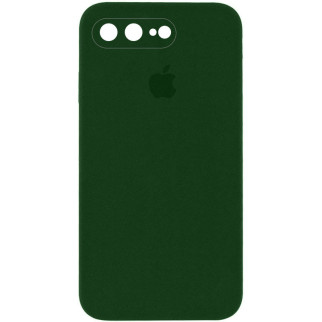 Чохол Epik Silicone Case Square Full Camera Protective AA Apple iPhone 7 plus / 8 plus 5.5" Зелений / Army green - Інтернет-магазин спільних покупок ToGether