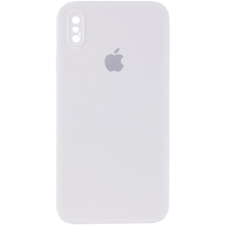 Чохол Epik Silicone Case Square Full Camera Protective AA Apple iPhone XS / X 5.8" Білий / White - Інтернет-магазин спільних покупок ToGether