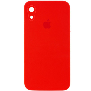 Чохол Epik Silicone Case Square Full Camera Protective AA Apple iPhone XR 6.1" Червоний / Red - Інтернет-магазин спільних покупок ToGether