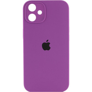 Чохол Epik Silicone Case Square Full Camera Protective AA Apple iPhone 11 6.1" Фіолетовий / Grape - Інтернет-магазин спільних покупок ToGether