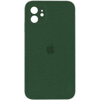 Чохол Epik Silicone Case Square Full Camera Protective AA Apple iPhone 11 6.1" Зелений / Cyprus Green - Інтернет-магазин спільних покупок ToGether