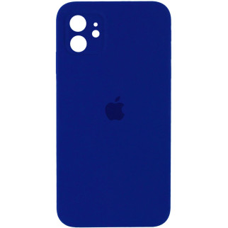 Чохол Epik Silicone Case Square Full Camera Protective AA Apple iPhone 11 6.1" Синій / Deep navy - Інтернет-магазин спільних покупок ToGether