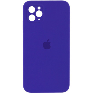 Чохол Epik Silicone Case Square Full Camera Protective AA Apple iPhone 11 Pro 5.8" Фіолетовий / Ultra Violet - Інтернет-магазин спільних покупок ToGether