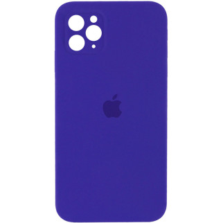 Чохол Epik Silicone Case Square Full Camera Protective AA Apple iPhone 11 Pro Max 6.5" Фіолетовий / Ultra Violet - Інтернет-магазин спільних покупок ToGether