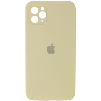 Чохол Epik Silicone Case Square Full Camera Protective AA Apple iPhone 11 Pro Max 6.5" Жовтий / Mellow Yellow - Інтернет-магазин спільних покупок ToGether