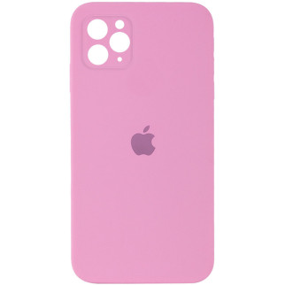 Чохол Epik Silicone Case Square Full Camera Protective AA Apple iPhone 11 Pro Max 6.5" Рожевий / Light pink - Інтернет-магазин спільних покупок ToGether