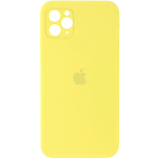Чохол Epik Silicone Case Square Full Camera Protective AA Apple iPhone 11 Pro Max 6.5" Жовтий / Yellow - Інтернет-магазин спільних покупок ToGether